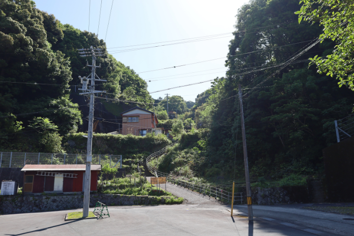 登山スタート