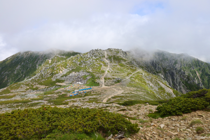 木曽駒ヶ岳山頂からの景色