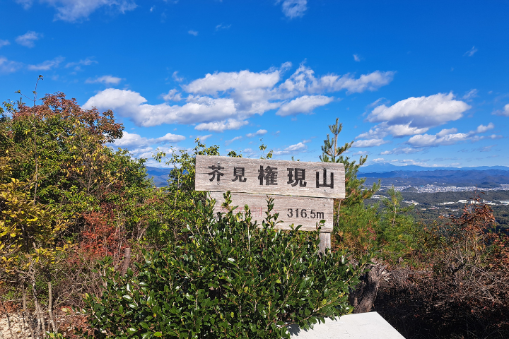 芥見権現山