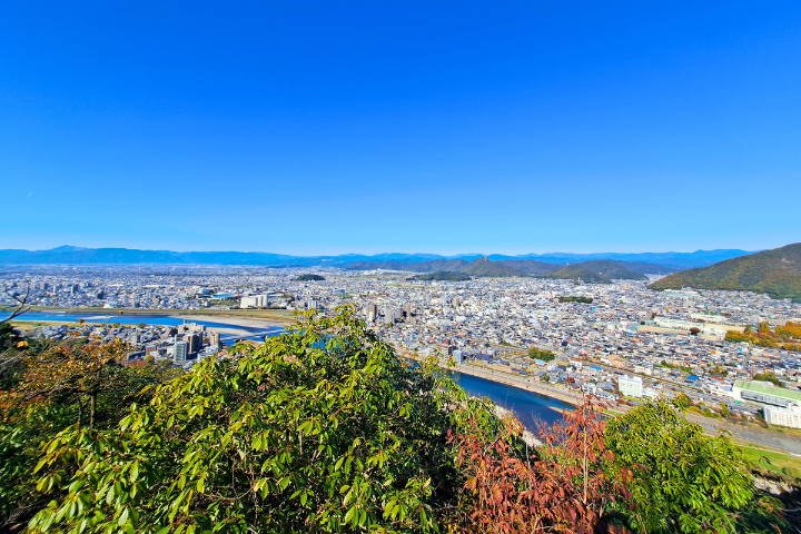 眺望スポットからの景色