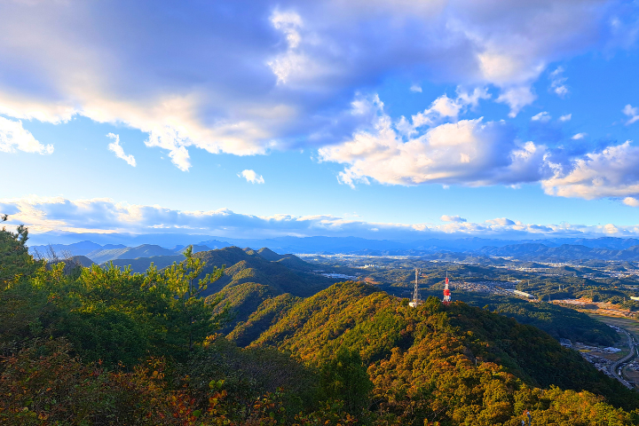 登ってきた山々