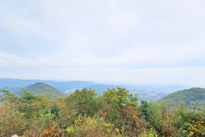 愛知県方面の景色