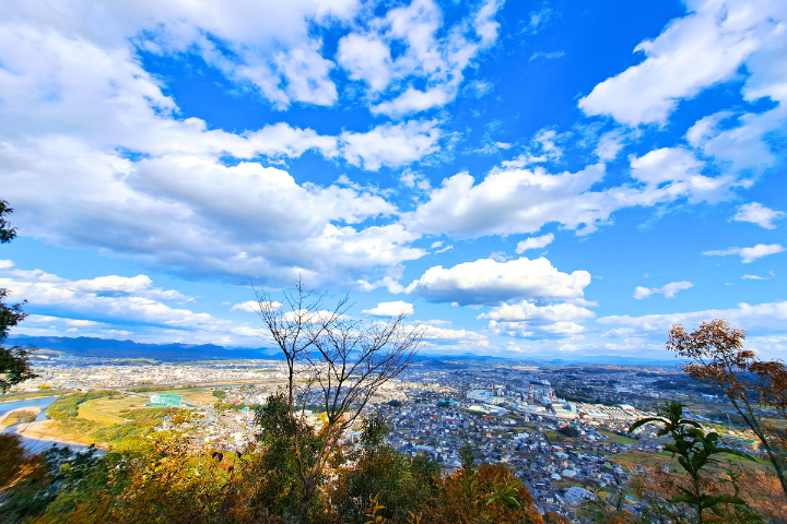 小天神（とてんじん）休憩所からの景色