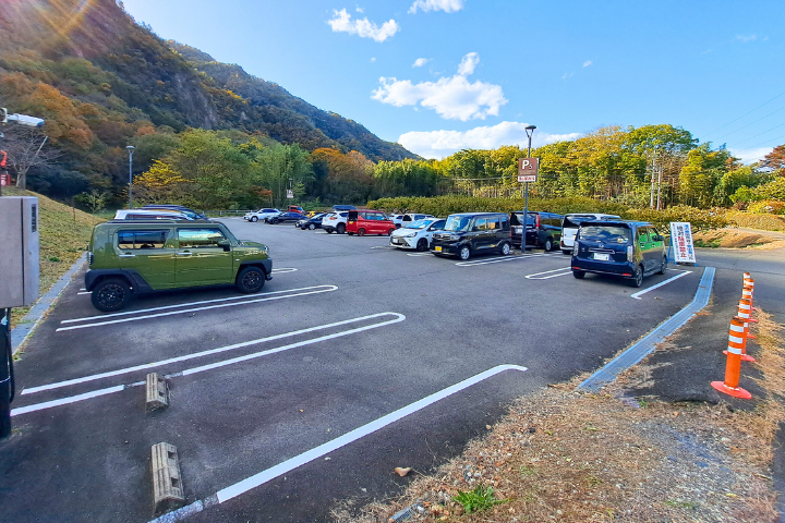 登山者用駐車場