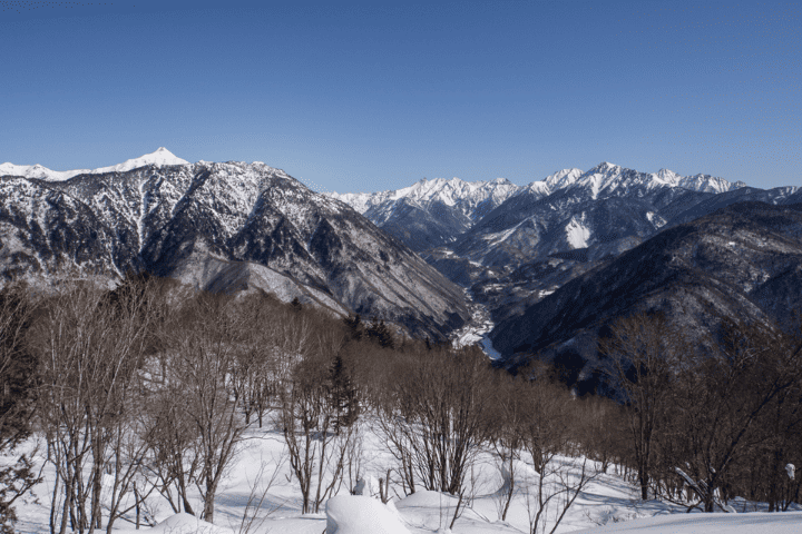 福地山山頂からの景色