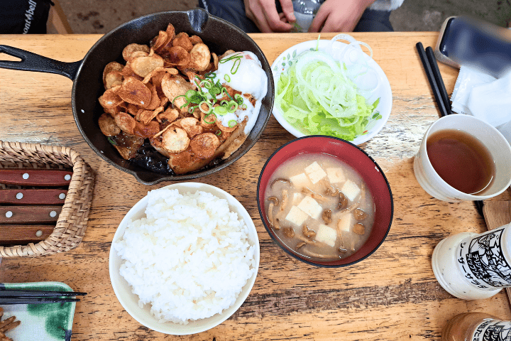 ポークステーキ定食