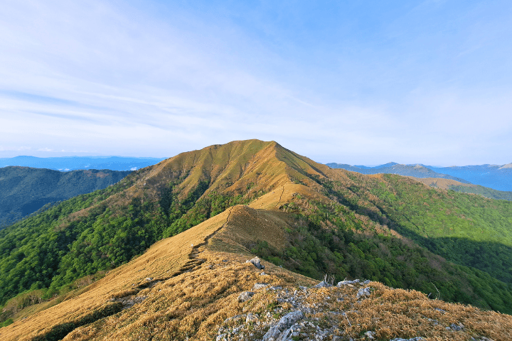 剣山〜次郎笈の稜線