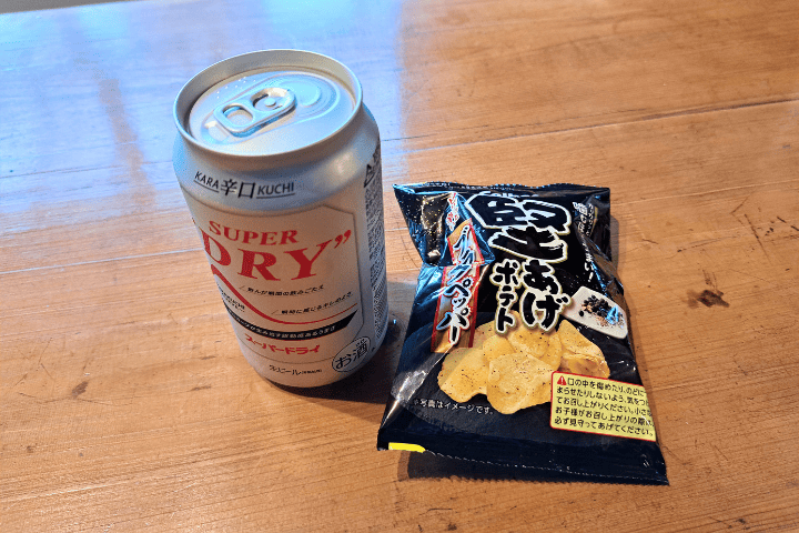 ヒュッテで乾杯