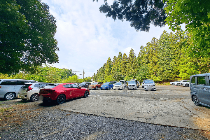 入道ヶ岳 椿大神社 第3登山者駐車場