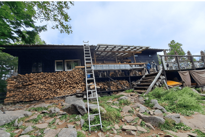 高見石小屋
