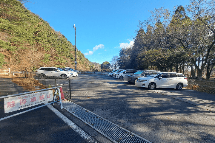 割谷駐車場近くの駐車場