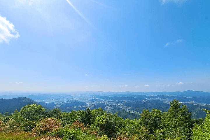 天王山 山頂からの景色